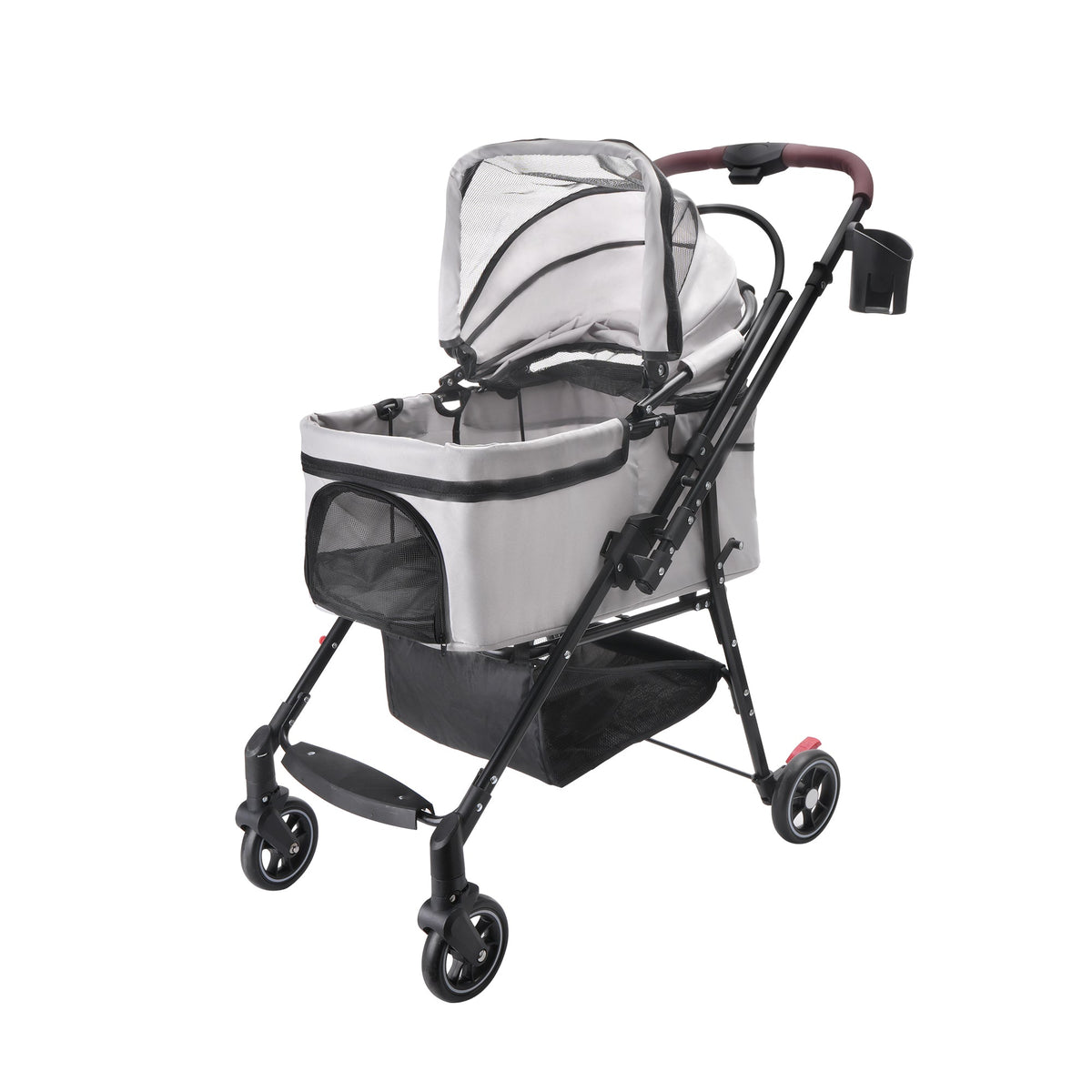 Foldable Pet Stroller for Dogs & Cats