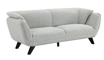 Nayeli Boucle Sofa with Pocket Coil Seating - Gray or Dark Brown