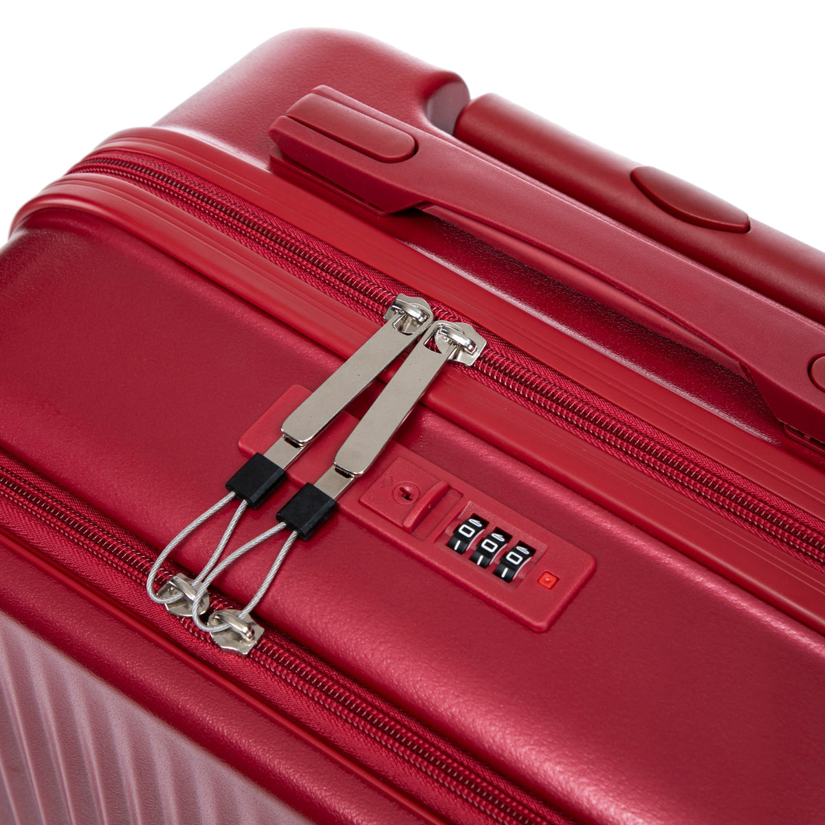 14"/20" 2-Piece ABS Spinner Luggage Set with Lock