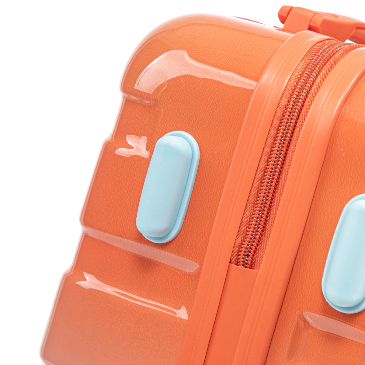 2-Piece Gradient Spinner Luggage Set with Lock