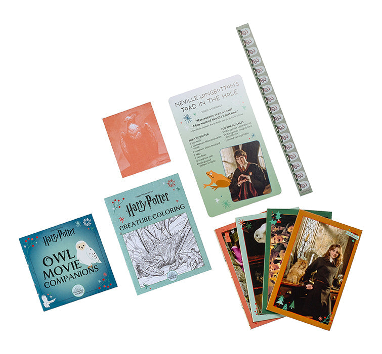 Creatures of the Wizarding World advent calendar sample contents