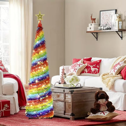 Rainbow Pop-Up Christmas Tree – product view 3