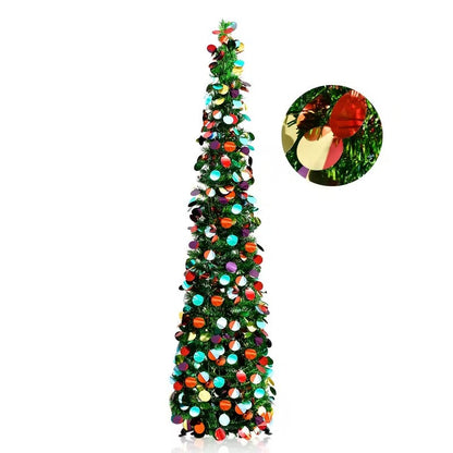 Pop-Up Sequin Christmas Tree – product view 4