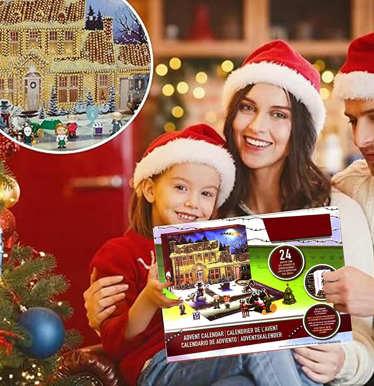 [Like New] 2025 Christmas Advent Calendar 24 Days Countdown Holiday Seasonal Gift