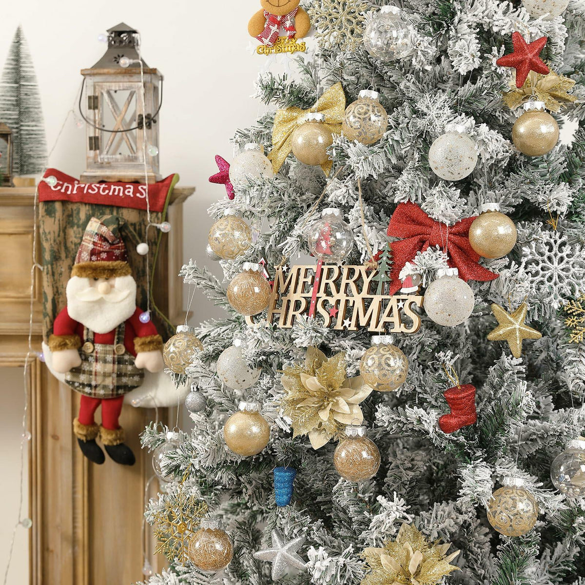 YYHUAWU Christmas Ball Ornament Set – Like New / Pre-Owned