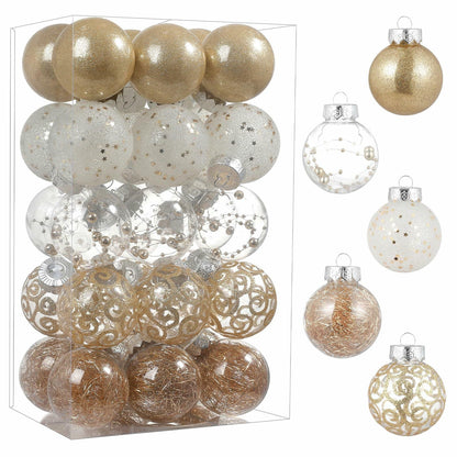 YYHUAWU Christmas Ball Ornament Set – Like New / Pre-Owned