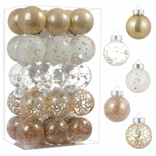 YYHUAWU Christmas Ball Ornament Set – Like New / Pre-Owned