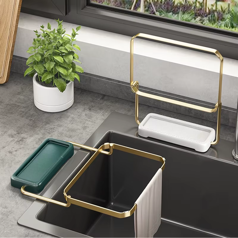 SinkNest™ Triangle Sink Drain Rack