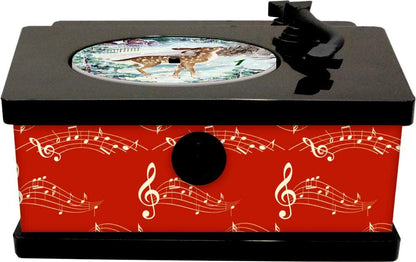 Vintage Gramophone Musical Advent Calendar