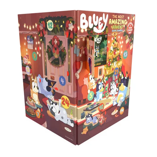 Bluey: The Most Amazing Advent Calendar – 24 Mini Books
