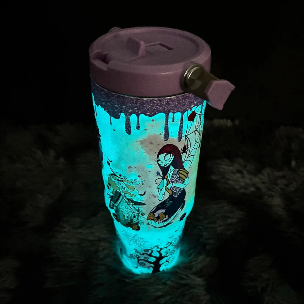 Spooky Romance 40oz Insulated Tumbler - Limited Edition Halloween Collection