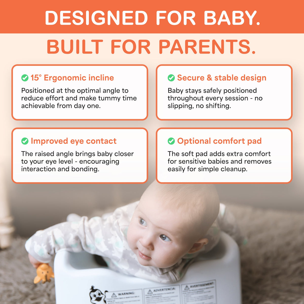 Tumzee Tummy Time Incline Support