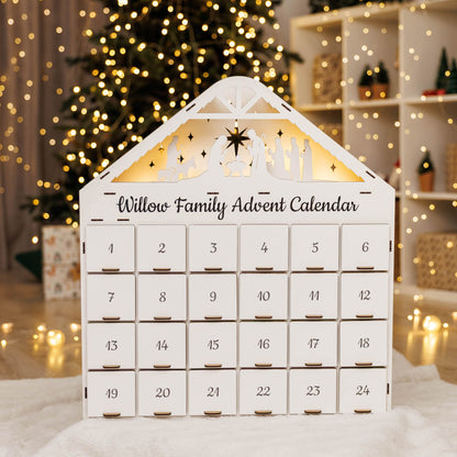 Christmas Advent Calendar - White – product view 7