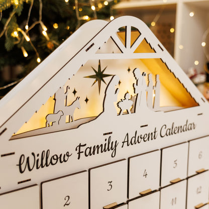 Christmas Advent Calendar - White – product view 2
