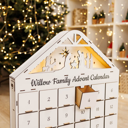 Christmas Advent Calendar - White – product view 6