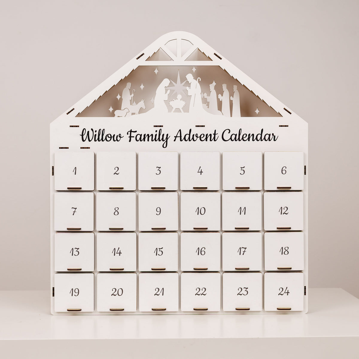 Christmas Advent Calendar - White – product view 8