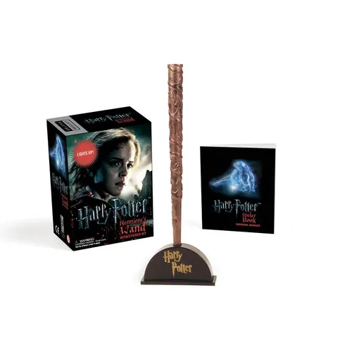Harry Potter Hermione’s Mini Light-Up Wand & Sticker Book Kit