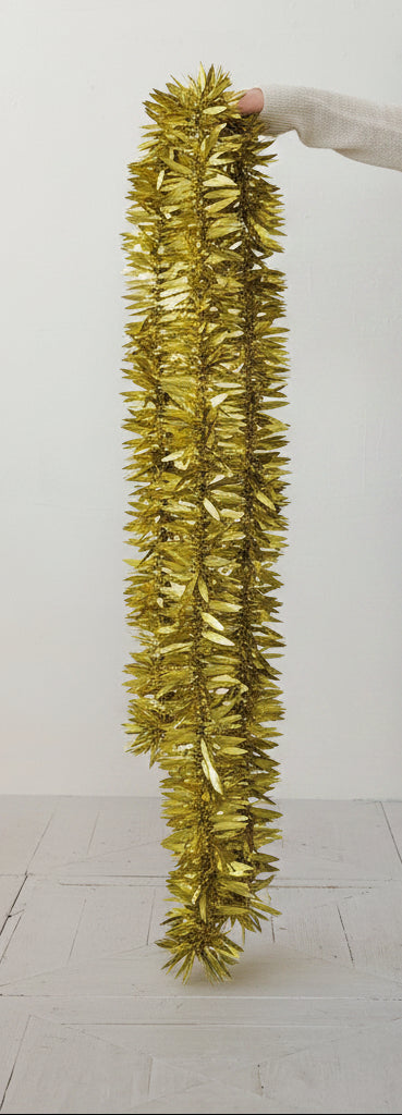 Gold Finish Foil Leaf Garland